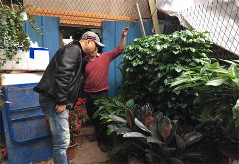 厲行節(jié)約 親臨市場